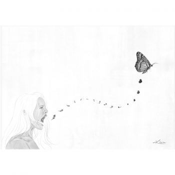 Ilustración el grito