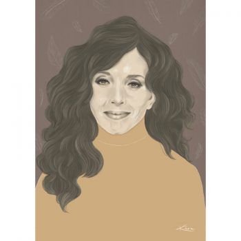 Ilustración Diosa del aire